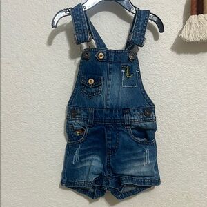 Denim Blue Kids Overalls